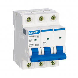 Авт. выкл. NXB-63S 3P 10А 4,5кА х-ка B (R)