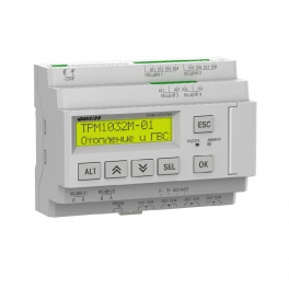 Регулятор для многоконтурных систем отопления и ГВС ТРМ1032М-12.00.У