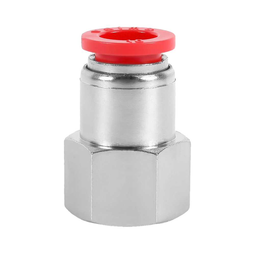 QP-ADF-08-G38 Фитинг прямой, 8мм x G 3/8 (внутр.резьба)