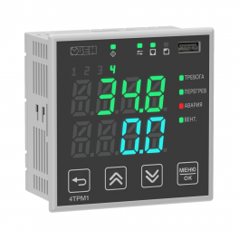Измеритель-регулятор микропроцессорный 4ТРМ1-Щ1.ТР1.Р
